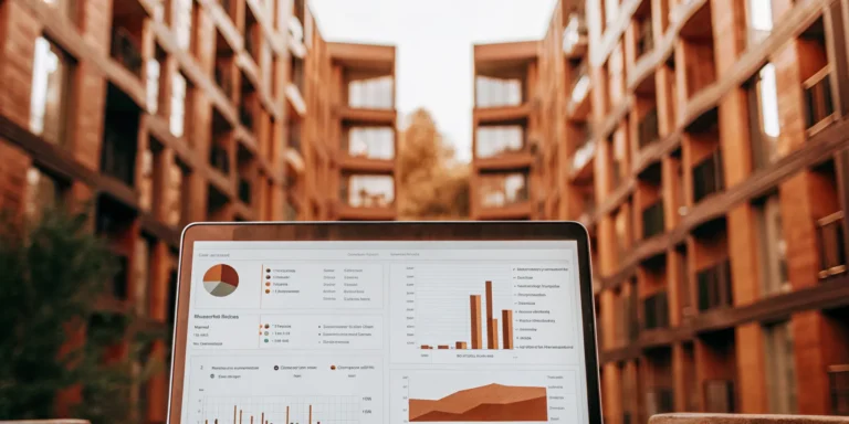 Property management monthly reporting dashboard for owners