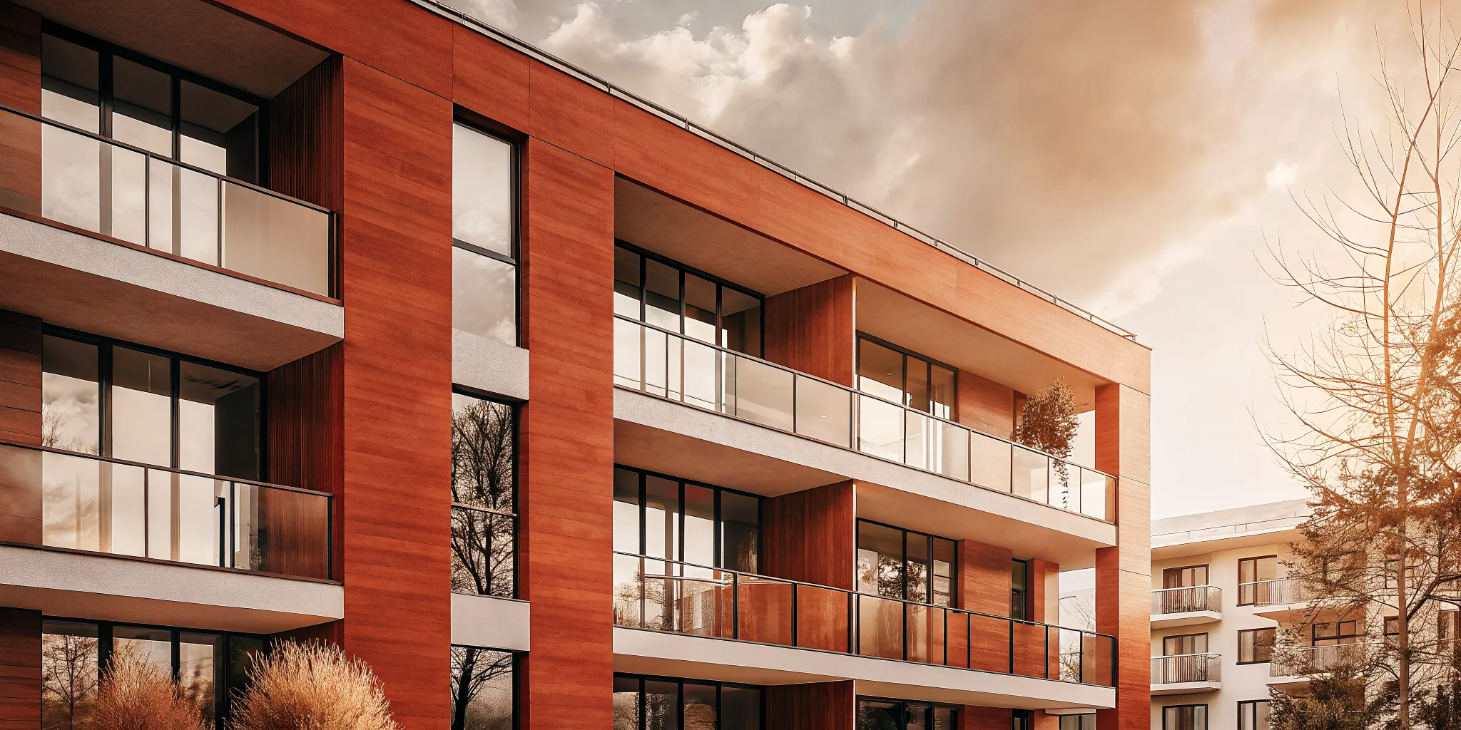 Property manager and maintenance supervisor inspecting a multifamily property