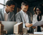 Property owner and management team reviewing a transition checklist {{brizy_dc_image_alt entityId=