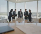 Asset management team reviewing a multifamily investment strategy {{brizy_dc_image_alt entityId=
